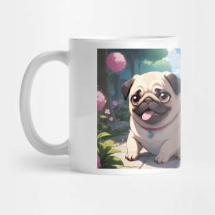 A Pair of smiling pugs Mug